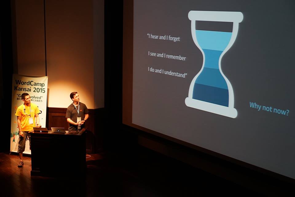 Japh at WordCamp Kansai 2015